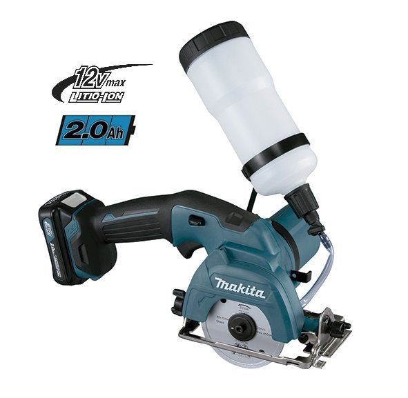 Special cordless diamond cutter for glass.