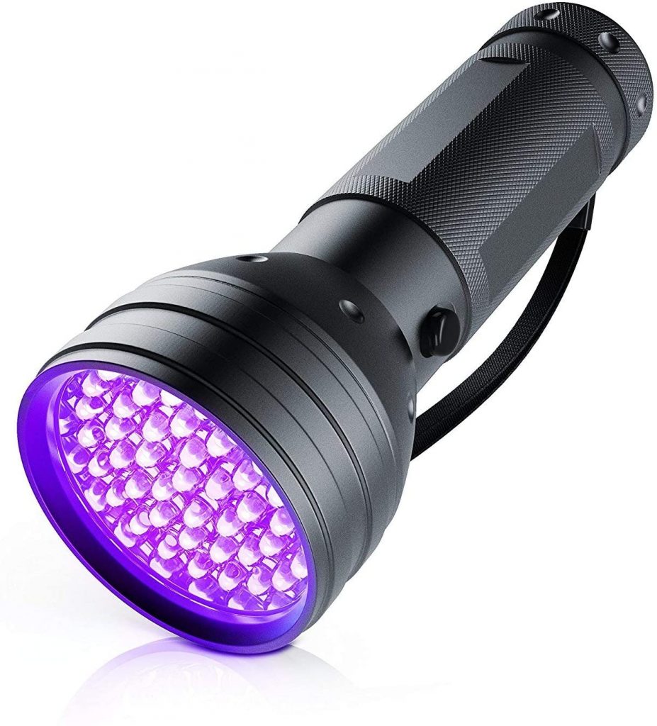 LINTERNA para PEGADO UV FLASHLIGHT 395NM